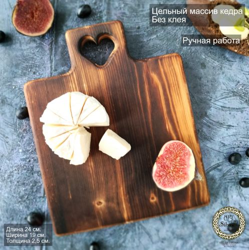 Разделочная доска из древесины сибирского кедра RD121